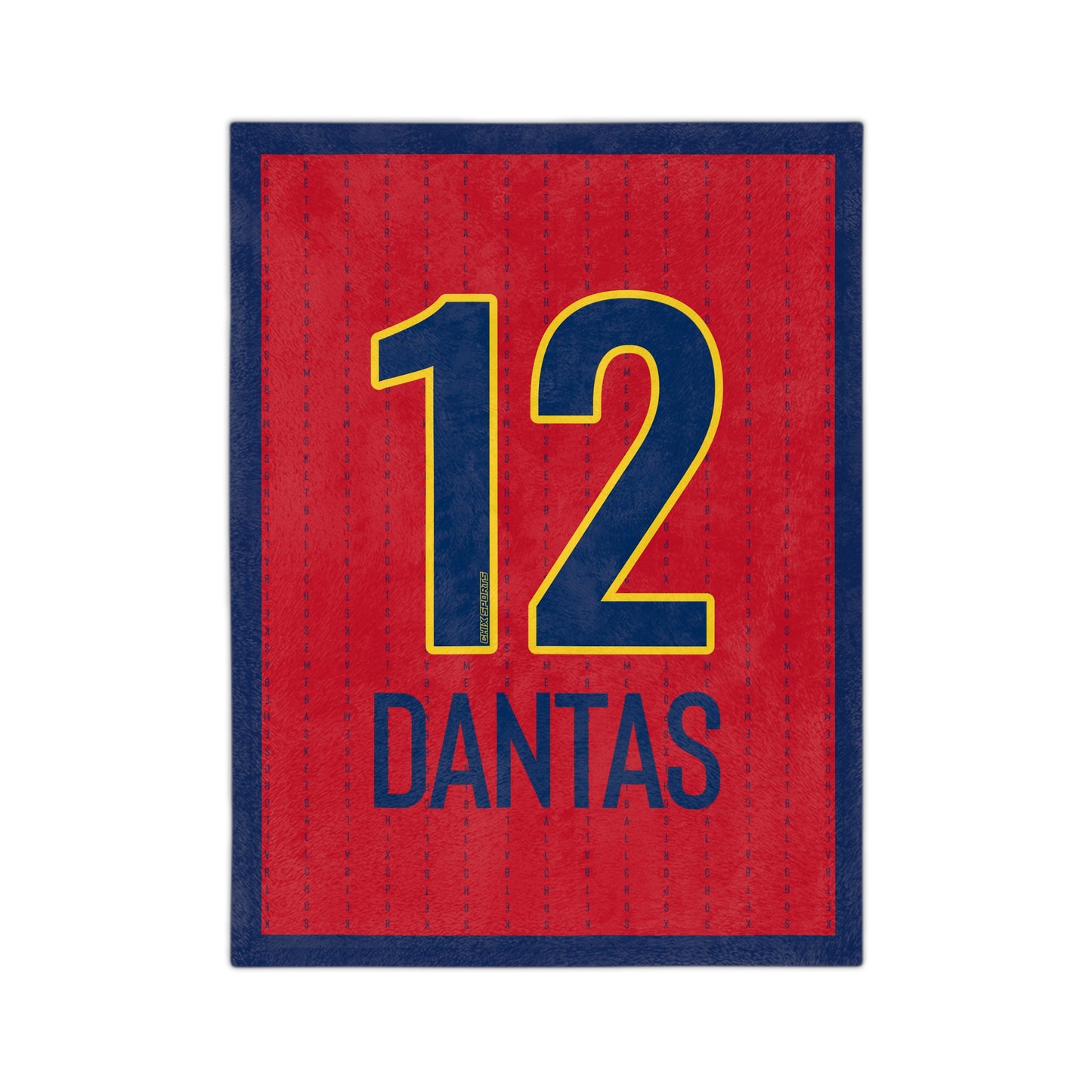 Damiris Dantas 12 Indiana Plush Microfiber Blanket