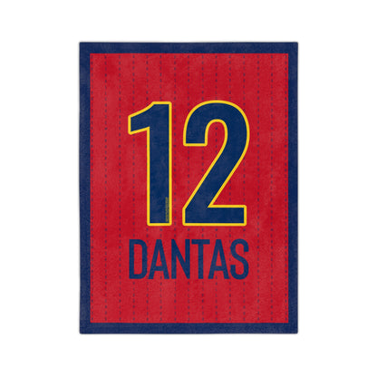 Damiris Dantas 12 Indiana Plush Microfiber Blanket