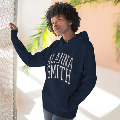 Alanna Smith Lynx Vintage Print Premium Hoodie