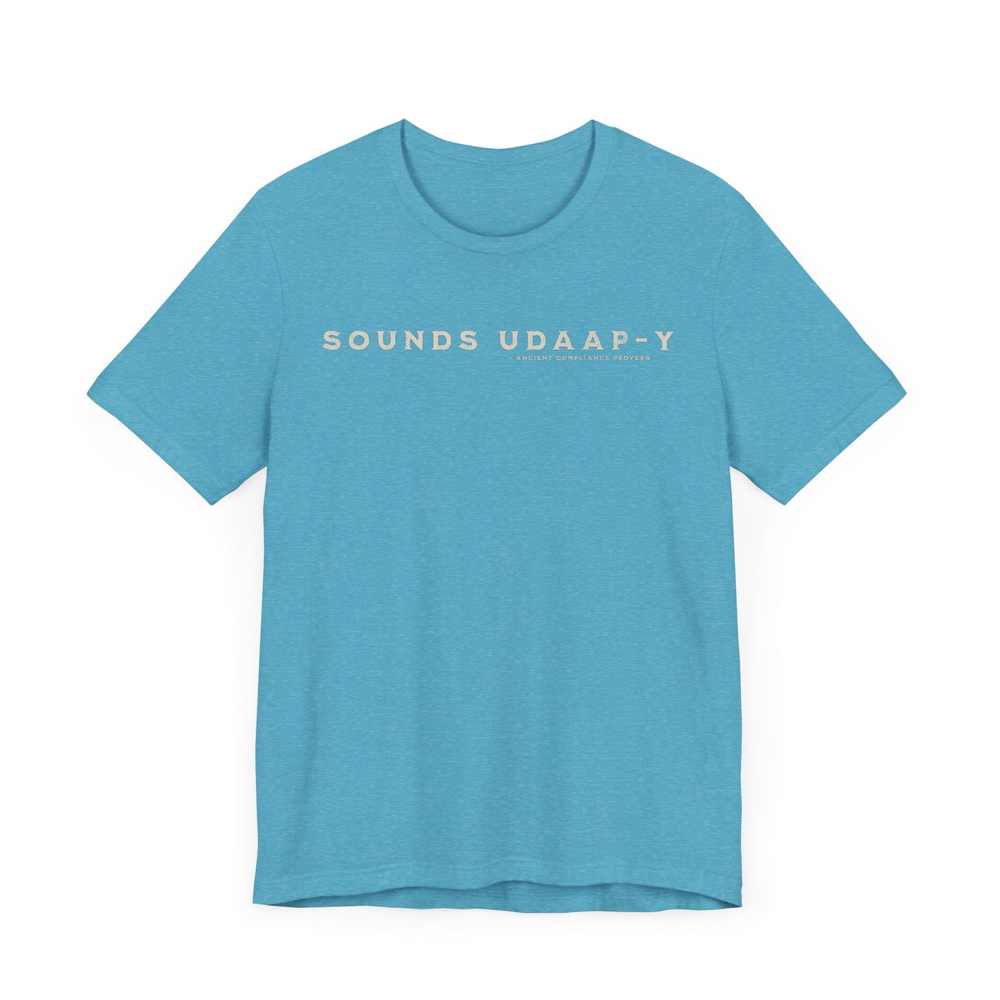 Sounds UDAAP-y Skull Shirt Tan & Blue