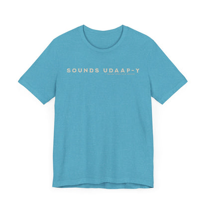 Sounds UDAAP-y Skull Shirt Tan & Blue