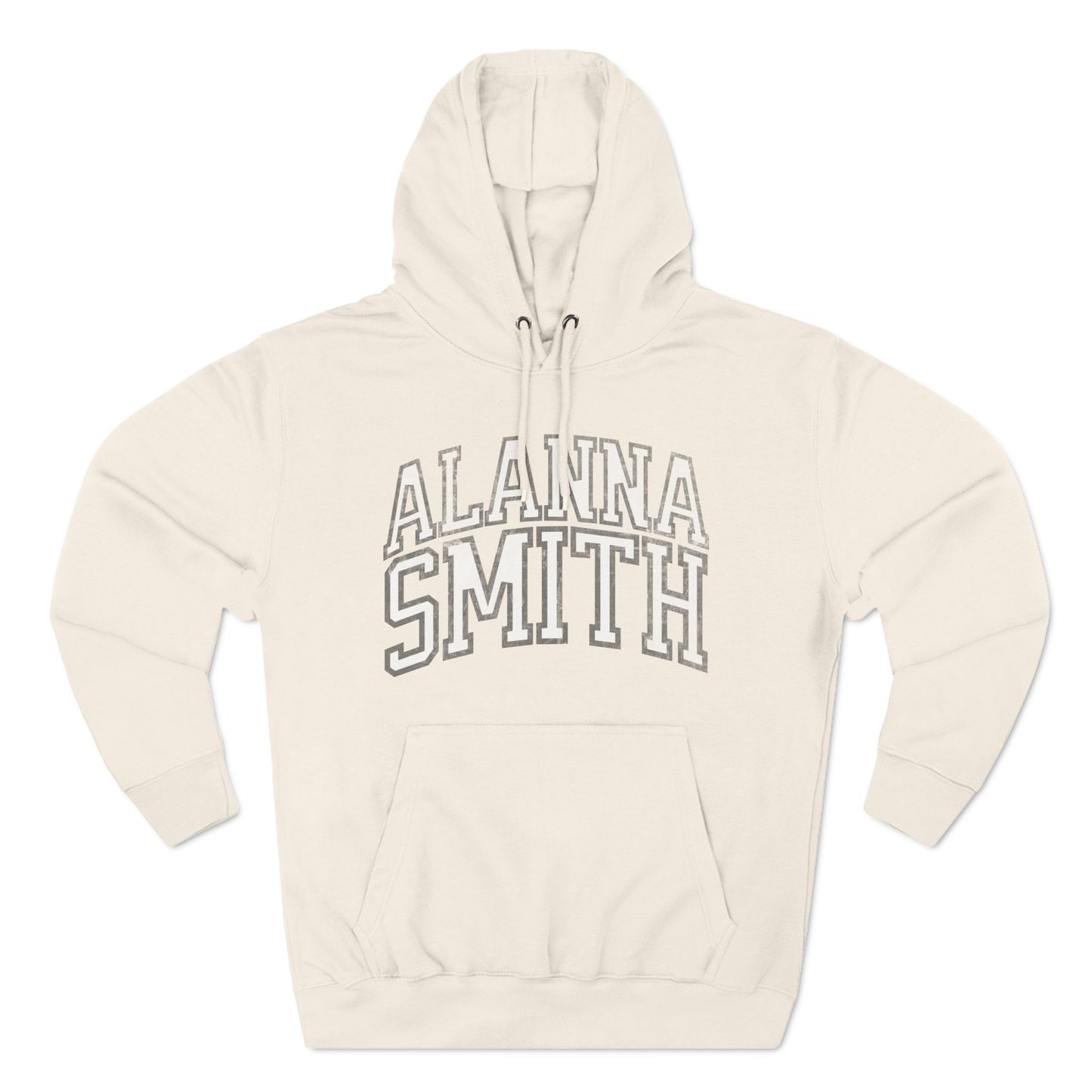 Alanna Smith Lynx Vintage Print Premium Hoodie