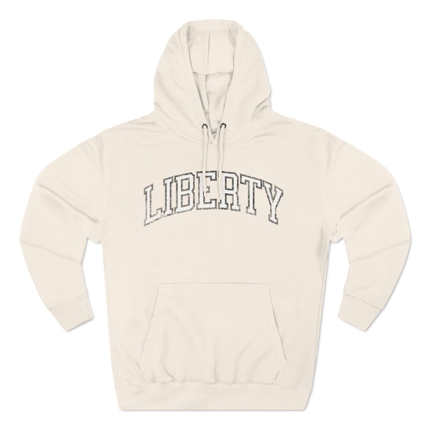 Liberty Basketball Vintage Print Premium Hoodie