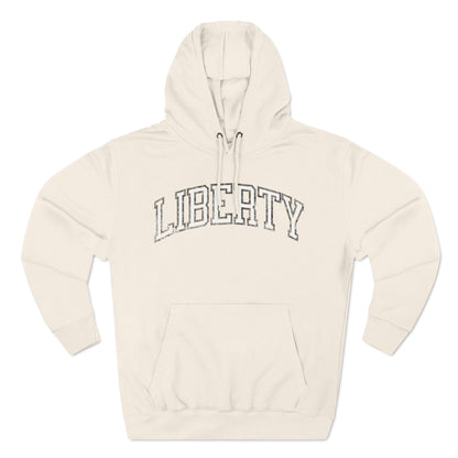 Liberty Basketball Vintage Print Premium Hoodie