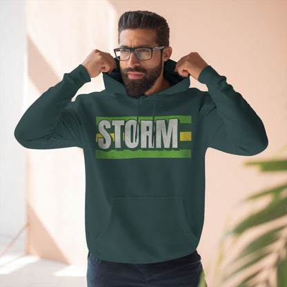 Storm Premium Vintage Print Basketball Hoodie