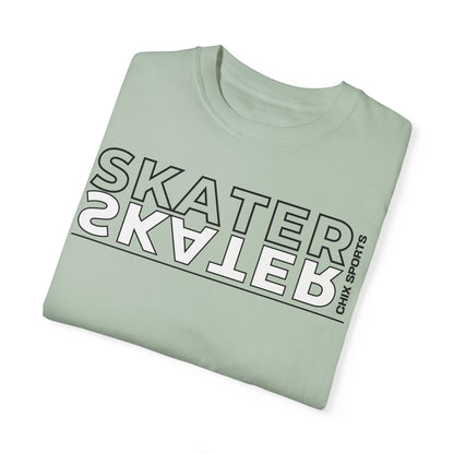 Outline SKATER Position Garment-Dyed T-shirt