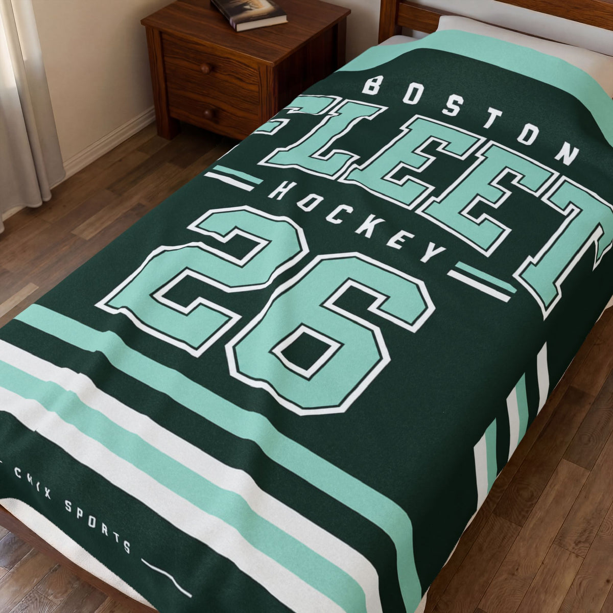 Boston Fleet Plush Blanket