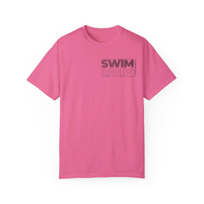 For the Swimmers and Swim Fans - "Swim" Oversized T-Shirt