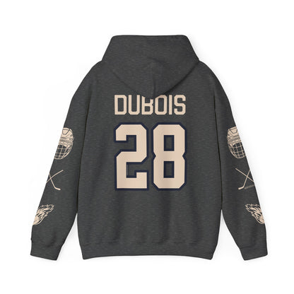 Catherine Dubois 28 Victoire Hockey Heavy Hoodie