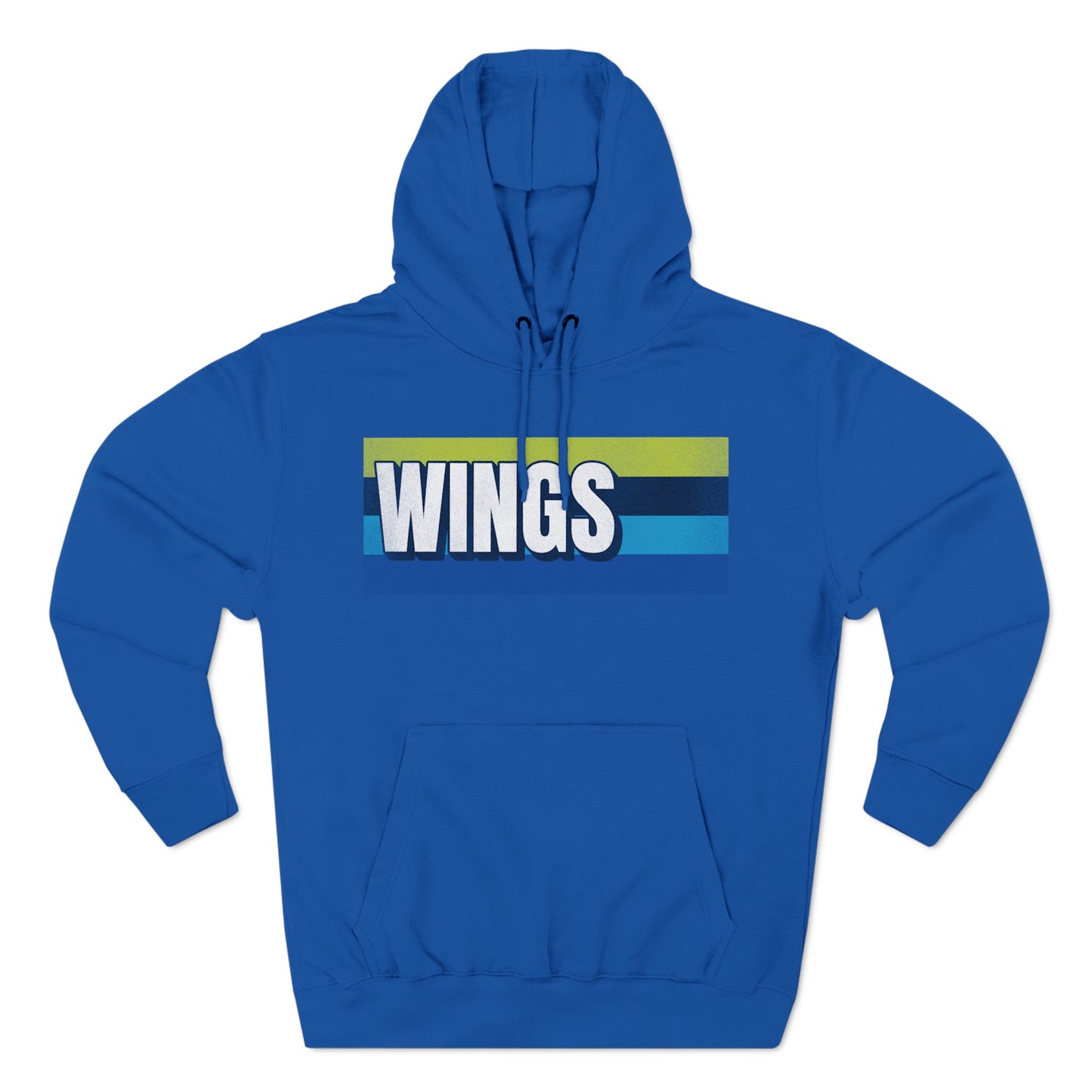 Wings Premium Vintage Style Basketball Hoodie