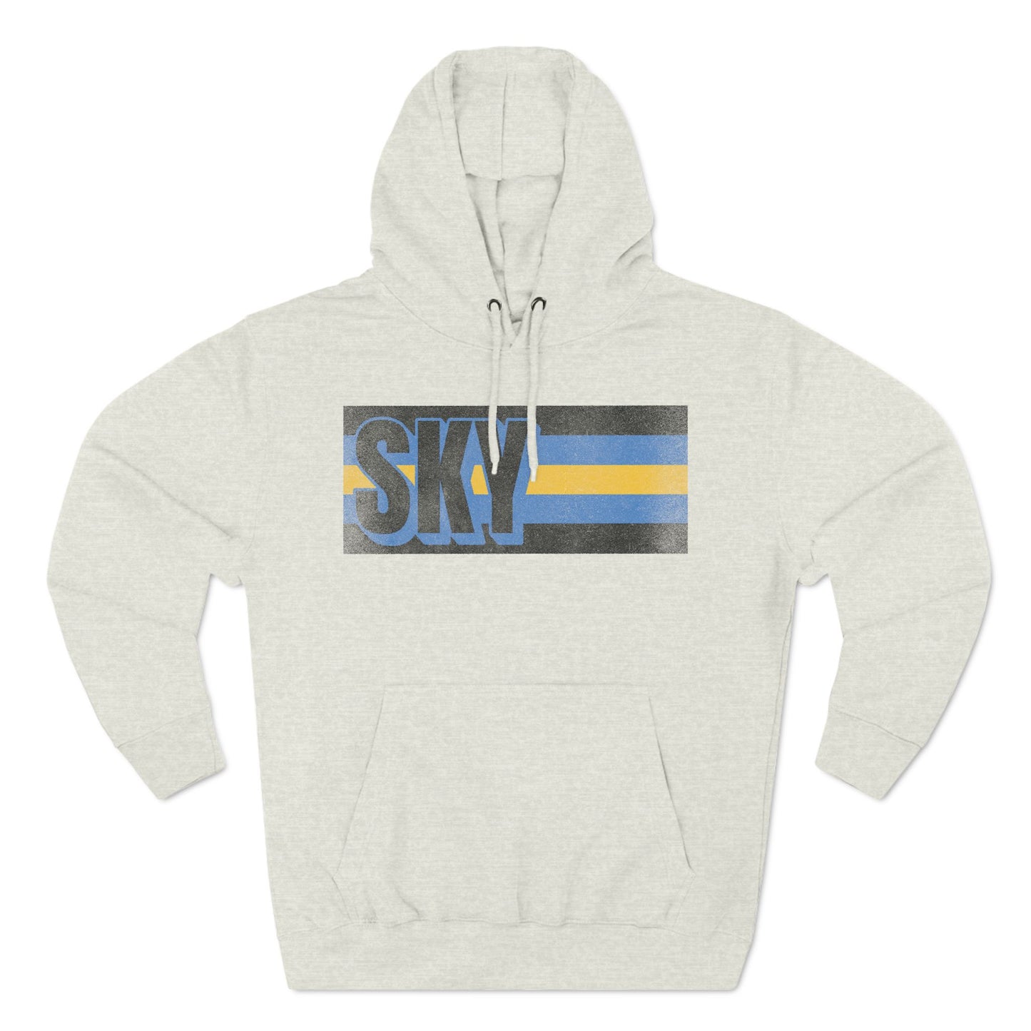 Sky Premium Vintage Style Basketball Hoodie