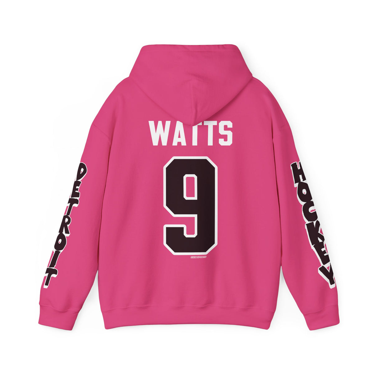 Daryl Watts Detroit Hockey Club Unisex Hoodie