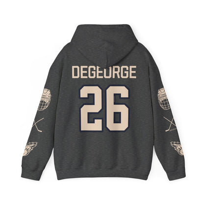 Clair Degeorge 26 Victoire Hockey Heavy Hoodie