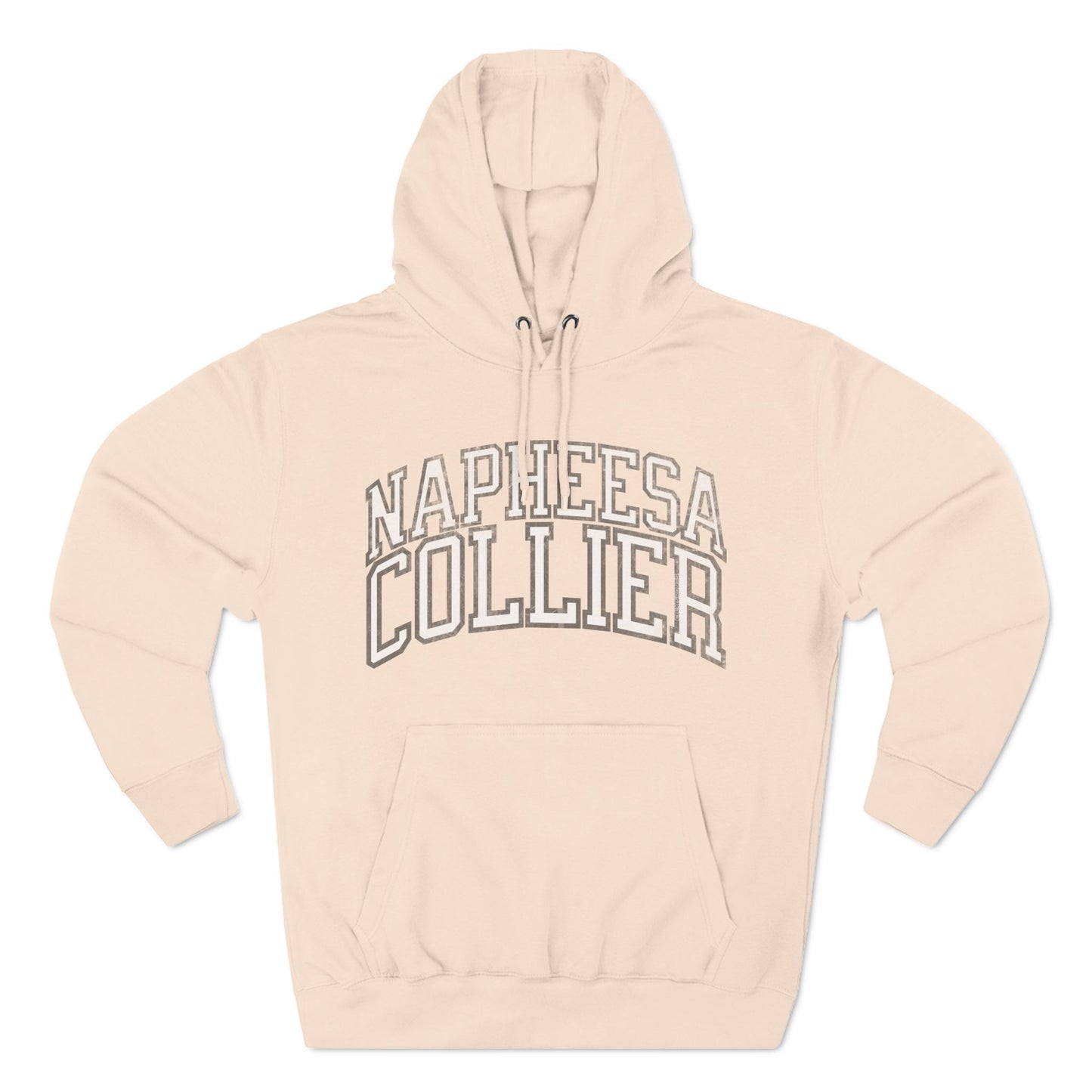 Napheesa Collier Lynx Basketball Vintage Print Premium Hoodie