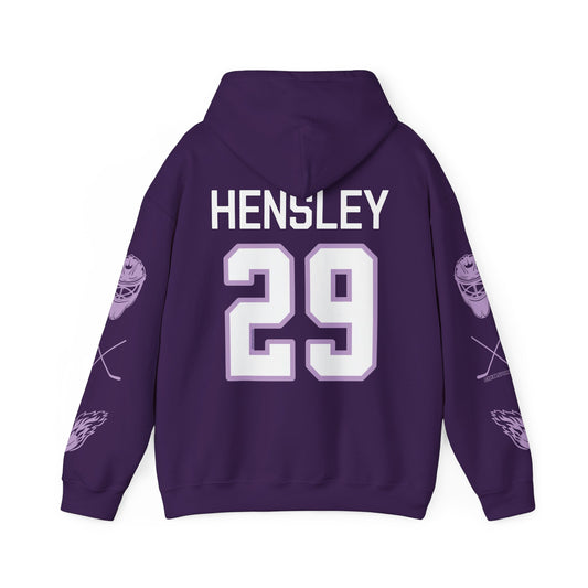 Nicole Hensley 29 Frost Hockey Heavy Hoodie