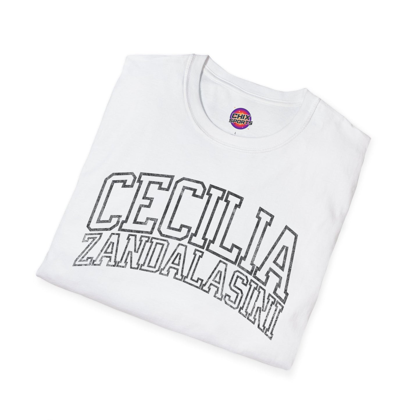 Cecilia Zandalasini Lynx Women's Basketball Vintage Style Shirt