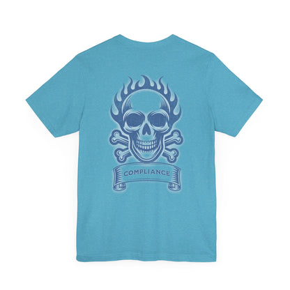 Sounds UDAAP-y Skull Shirt Tan & Blue