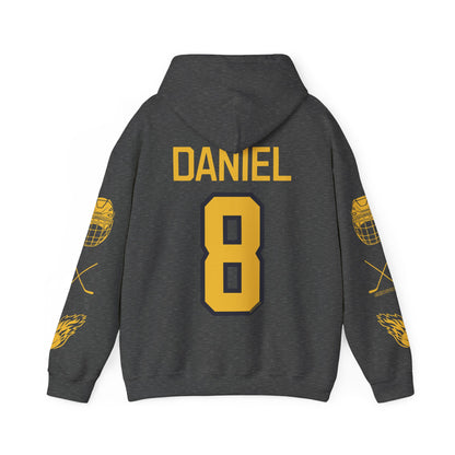 Izzy Daniel 8 Sceptres Hockey Heavy Hoodie