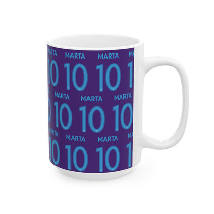 Marta 10 Orlando Soccer Ceramic Mug