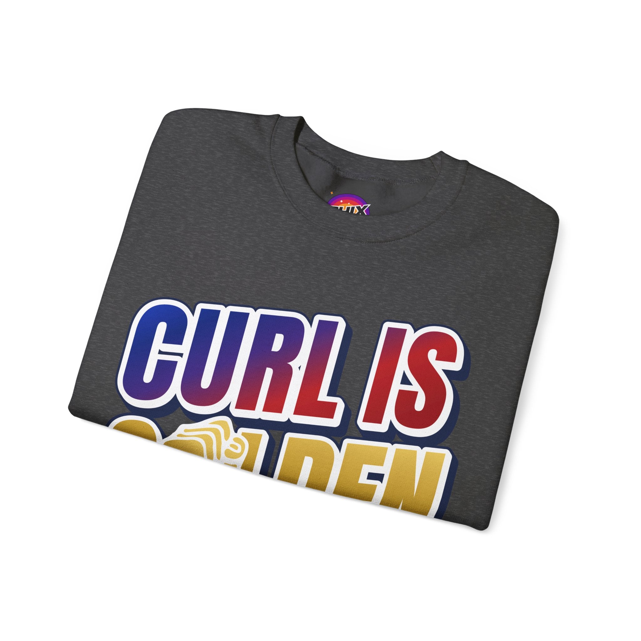Britta Curl-Salemme Golden USA Women's Hockey Unisex Sweatshirt