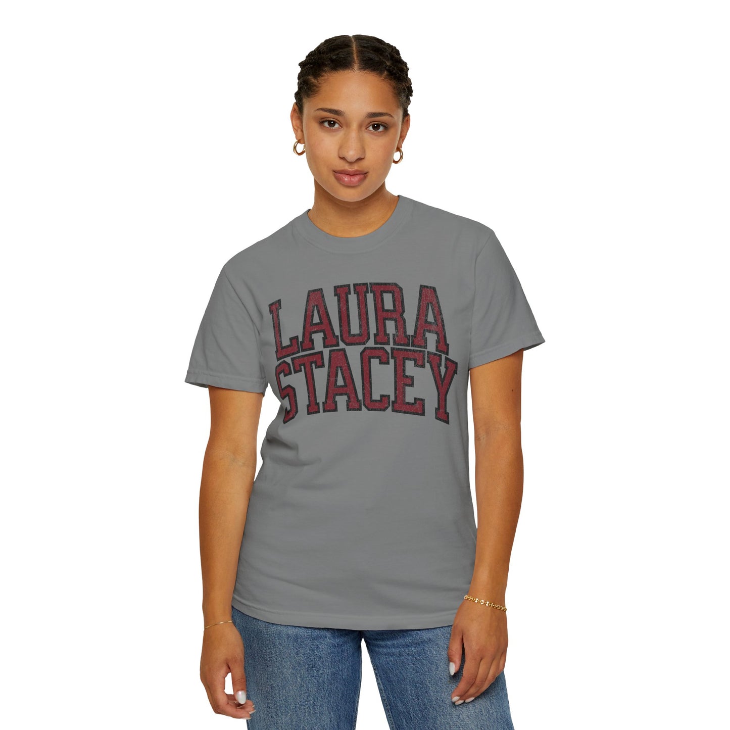 Laura Stacey Women's Hockey Star Vintage Print Premium T-shirt