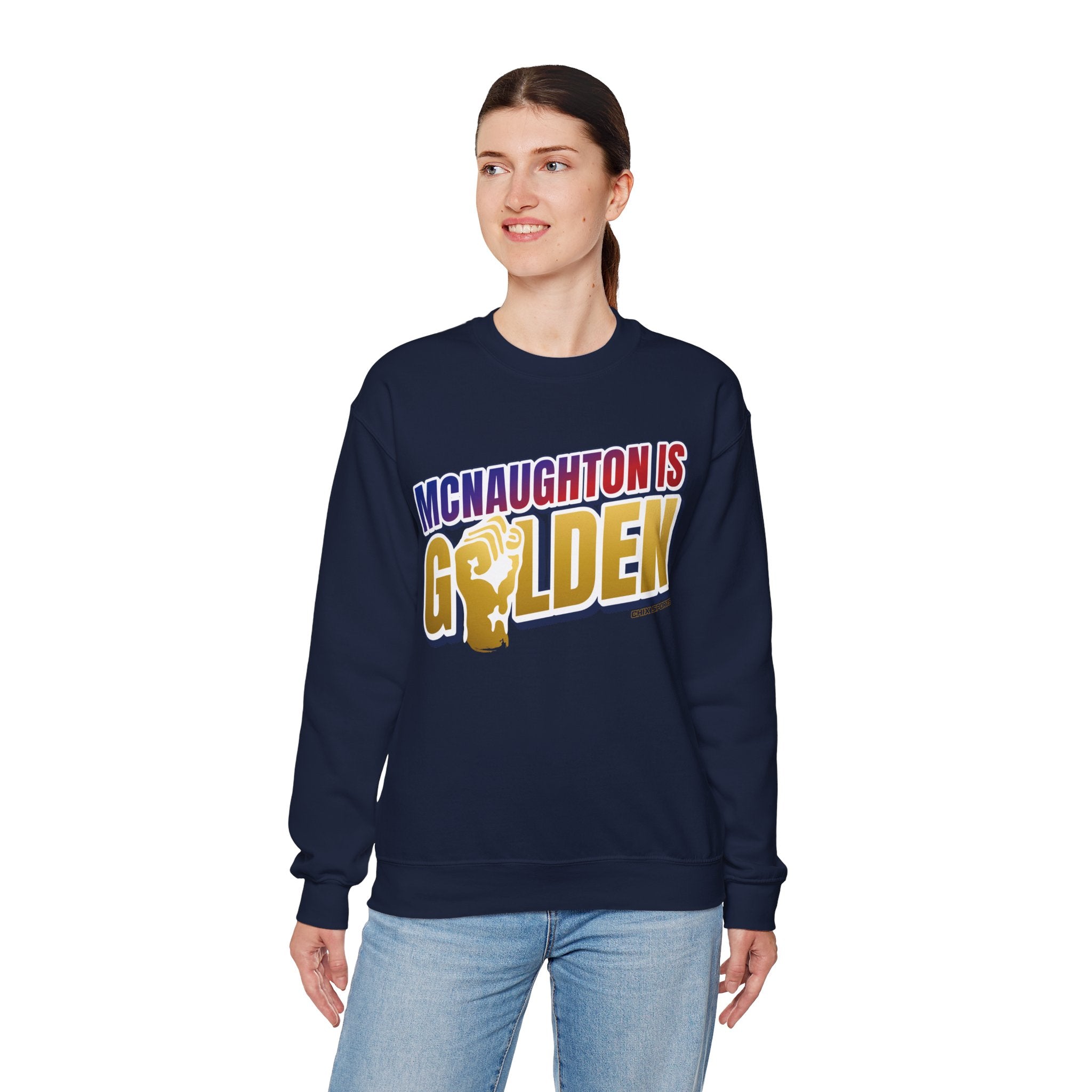 Ava McNaughton Golden USA Women's Hockey Unisex Sweatshirt