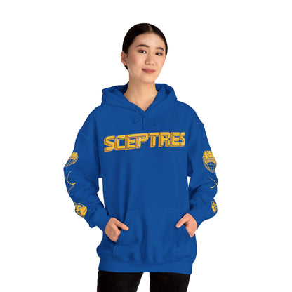 Hannah Miller 34 Sceptres Hockey Heavy Hoodie