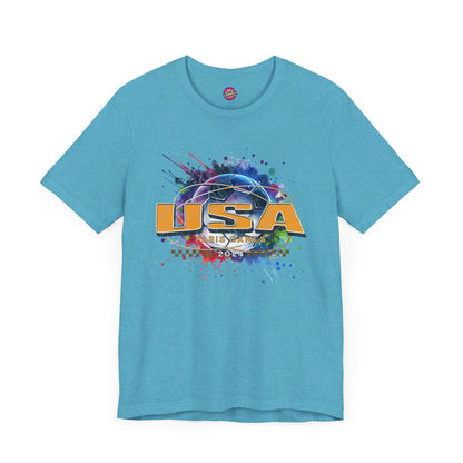 U.S. Women's Soccer T-Shirt Bright Gold USA