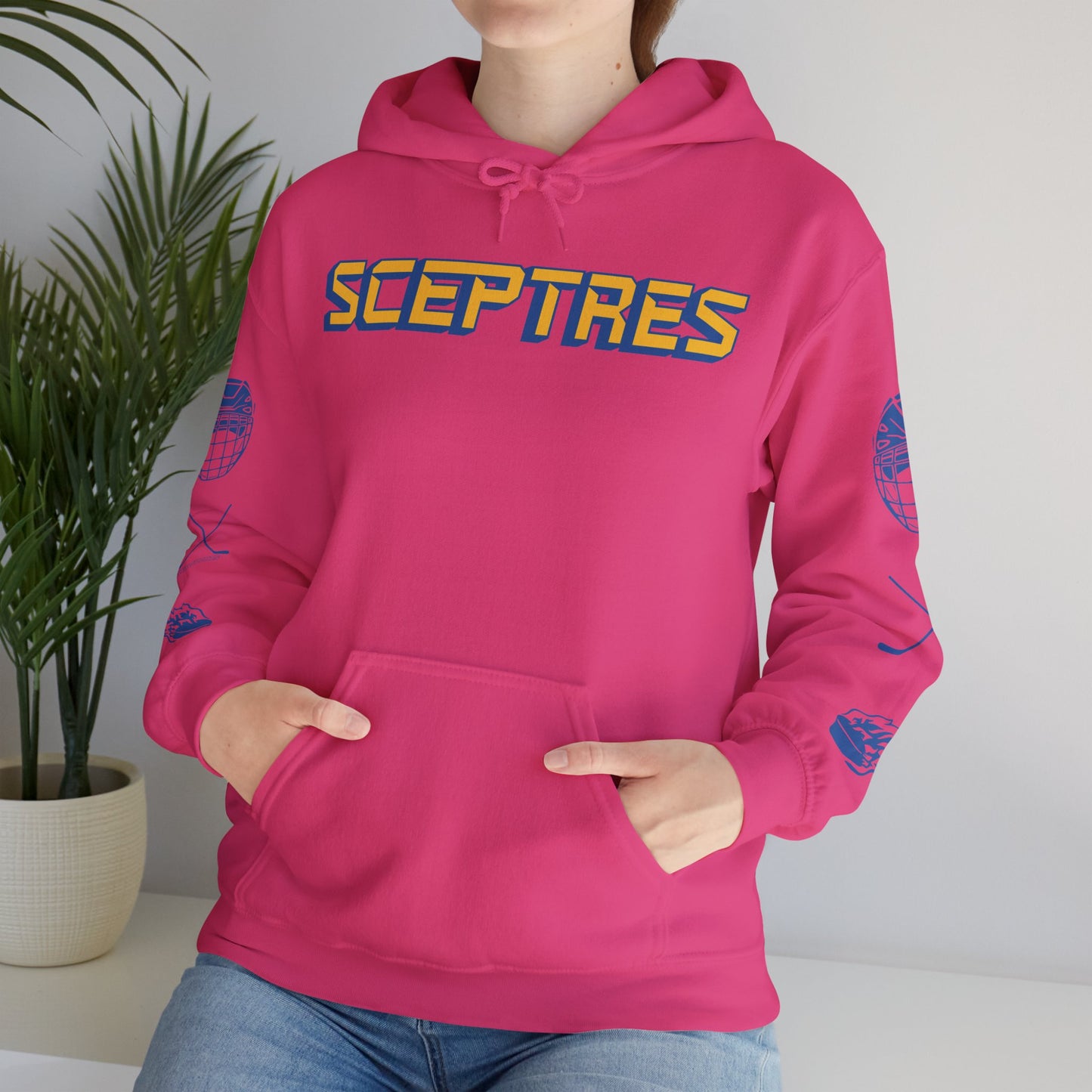 Hannah Miller 34 Sceptres Hockey Heavy Hoodie