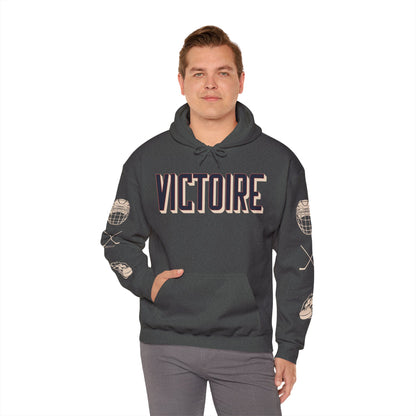 Victoire Hockey Two-Sided Print Heavy Hoodie