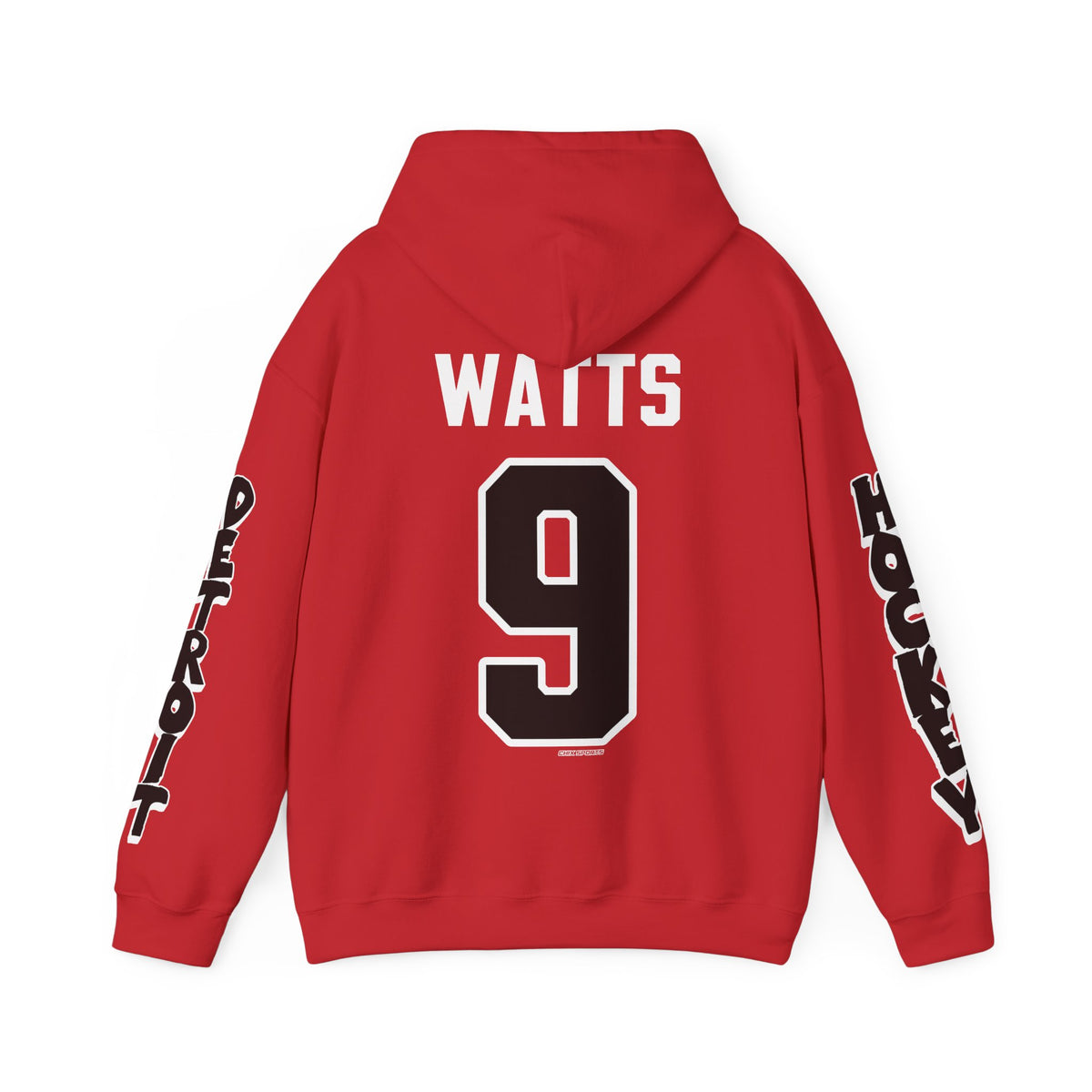 Daryl Watts Detroit Hockey Club Unisex Hoodie