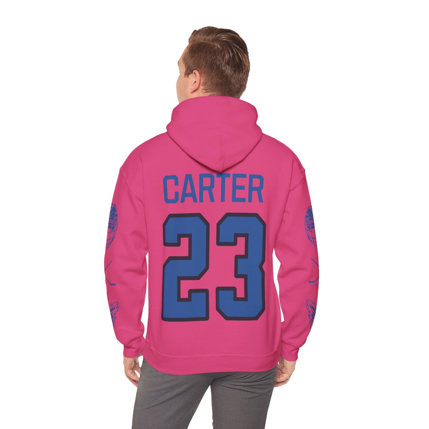 Megan Carter 23 Sceptres Hockey Heavy Hoodie