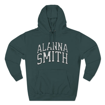 Alanna Smith Lynx Vintage Print Premium Hoodie