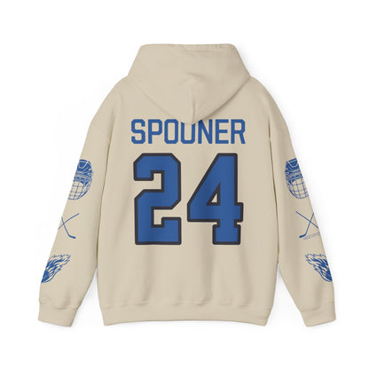 Natalie Spooner 24 Sceptres Hockey Heavy Hoodie