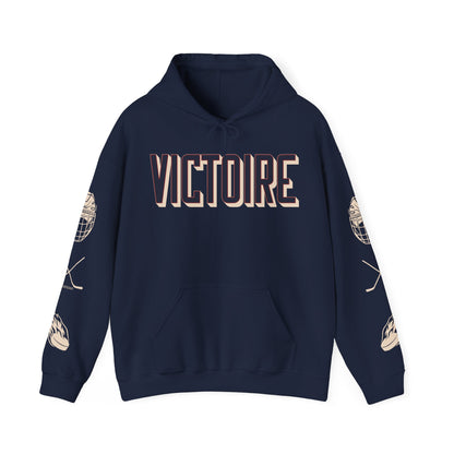 Victoire Hockey Two-Sided Print Heavy Hoodie