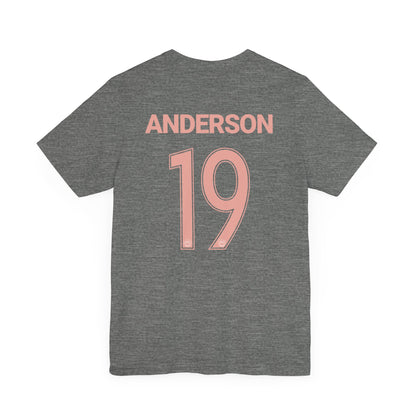 Angelina Anderson 19 Angel City Soccer Softblend T-shirt