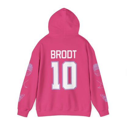 Sydney Brodt 10 Frost Hockey Heavy Hoodie