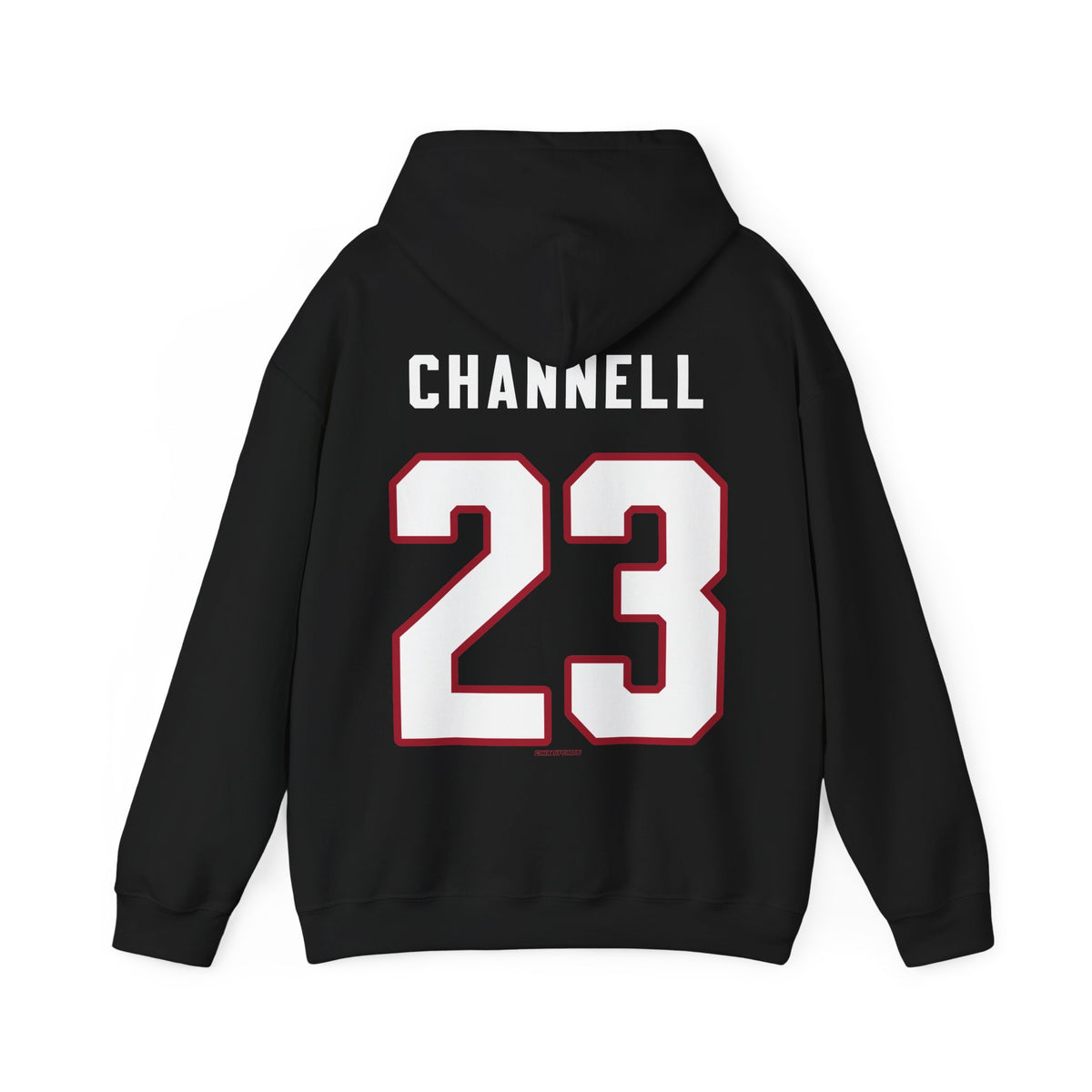 Mellissa Channell Watkins Detroit Hockey Club Unisex Moto Hoodie
