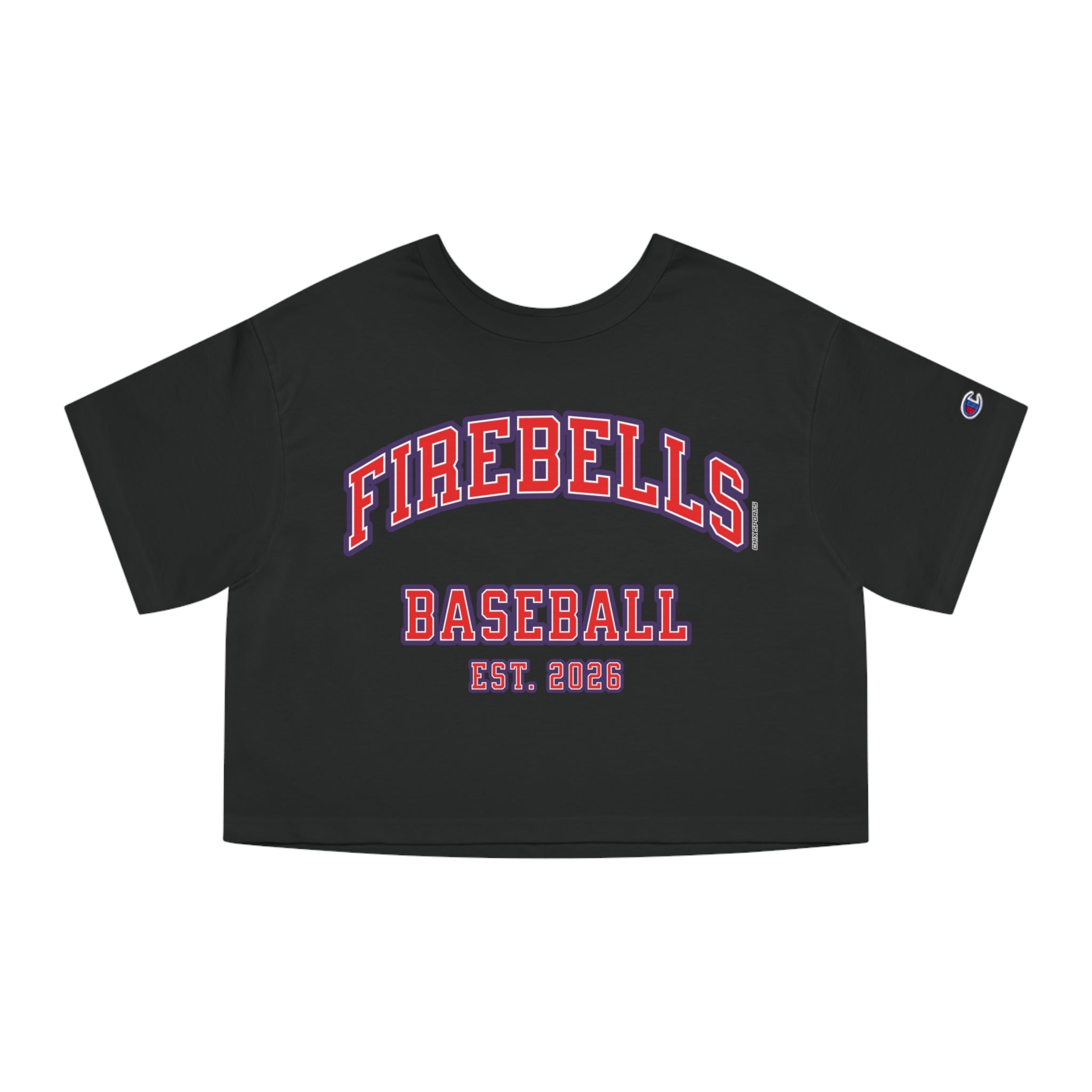 Firebells Baseball Crop Top