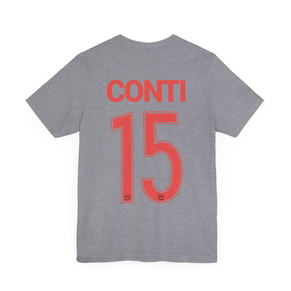 Caroline Conti 15 Bay City Soccer Softblend T-shirt