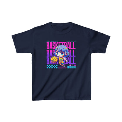 Girl's Basketball Heavy Cotton Shirt