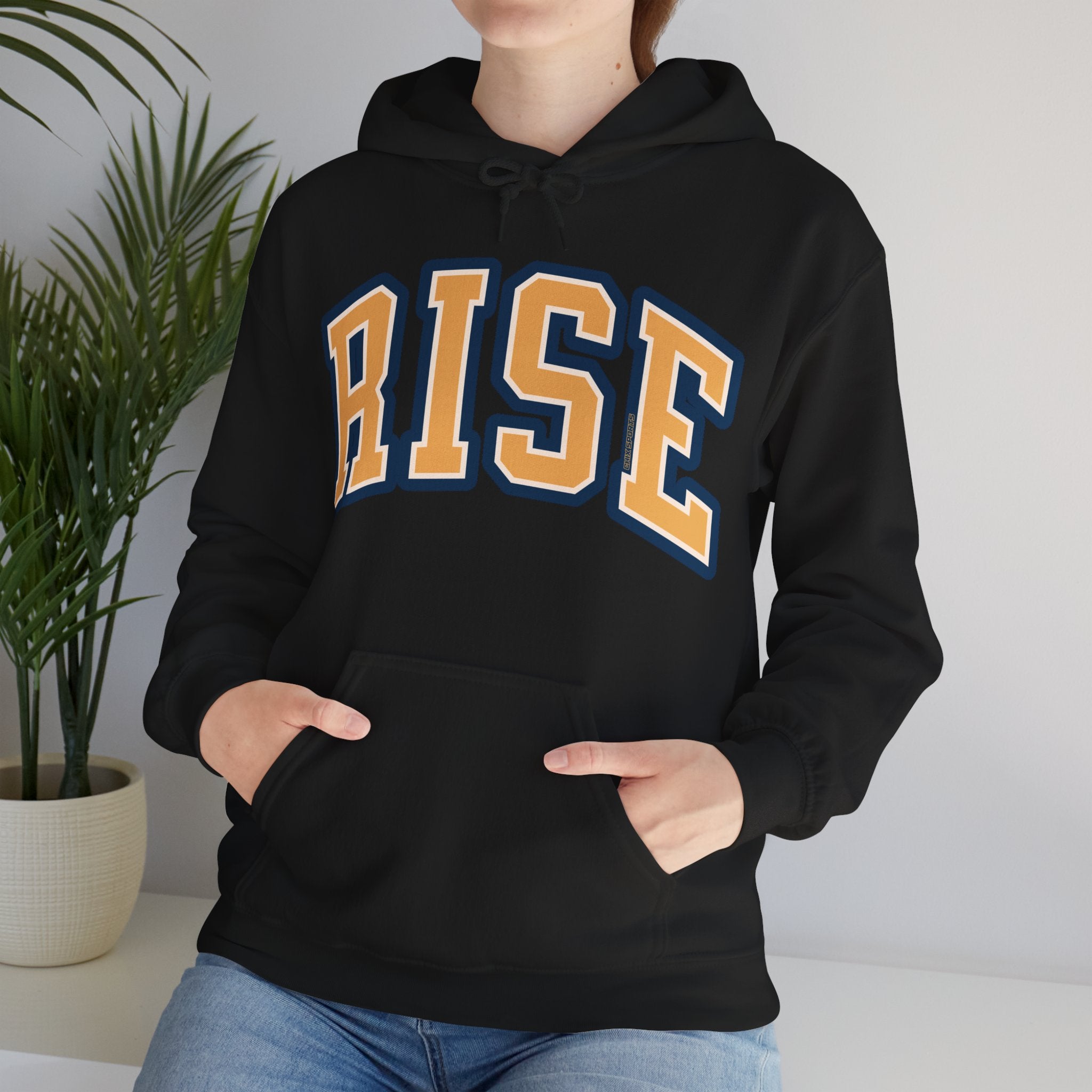 Rise Volleyball Unisex Heavy Hoodie