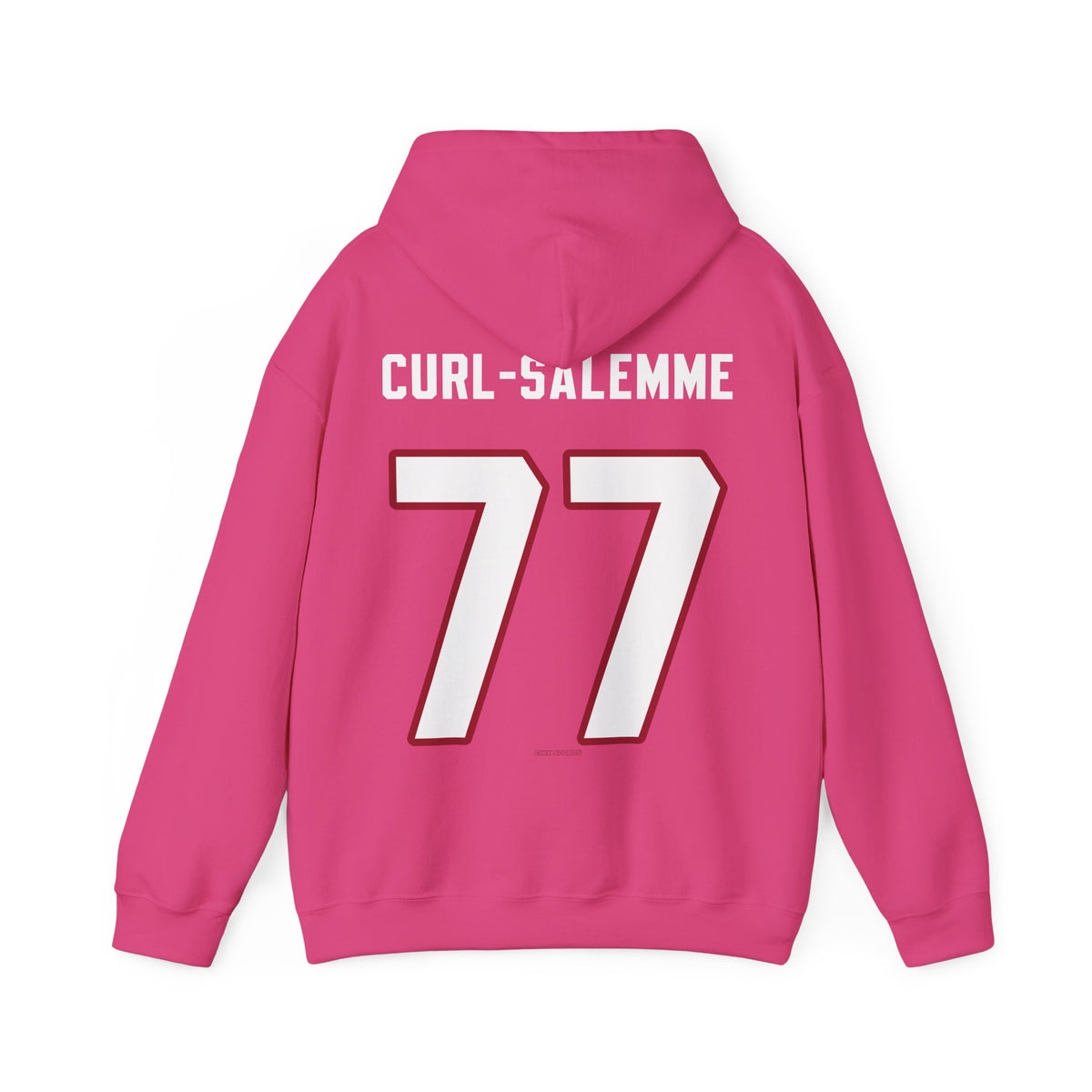 Britta Curl-Salemme Detroit Hockey Club Unisex Moto Hoodie