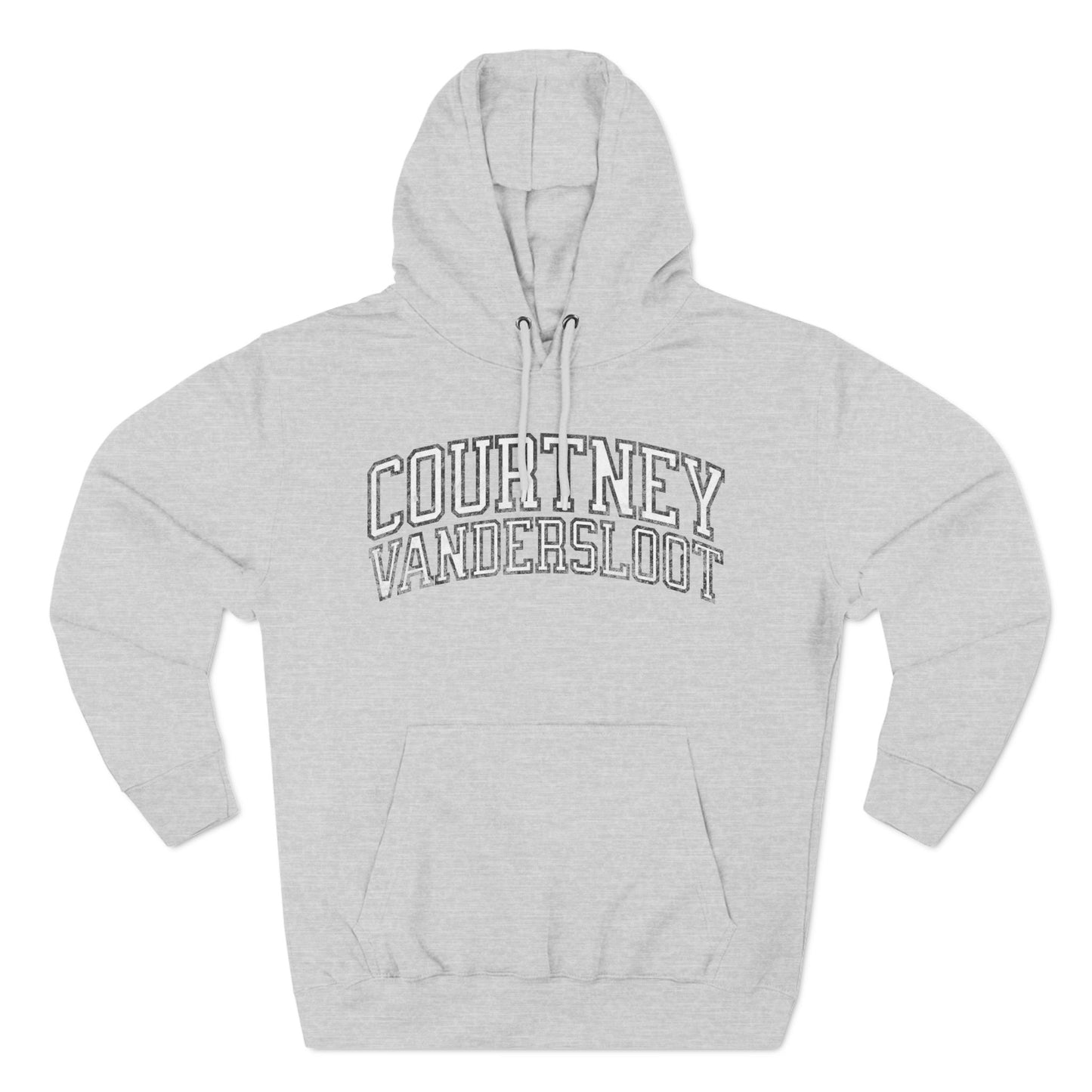 Courtney Vandersloot Vintage Print Premium Hoodie