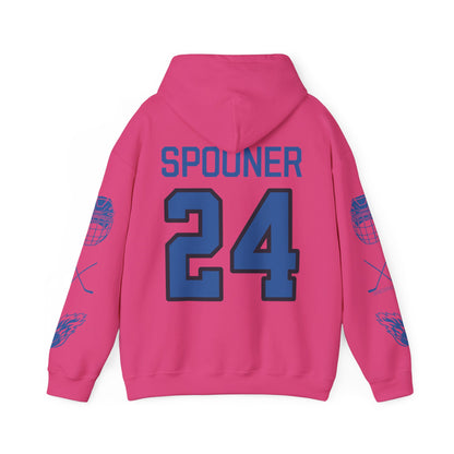 Natalie Spooner 24 Sceptres Hockey Heavy Hoodie