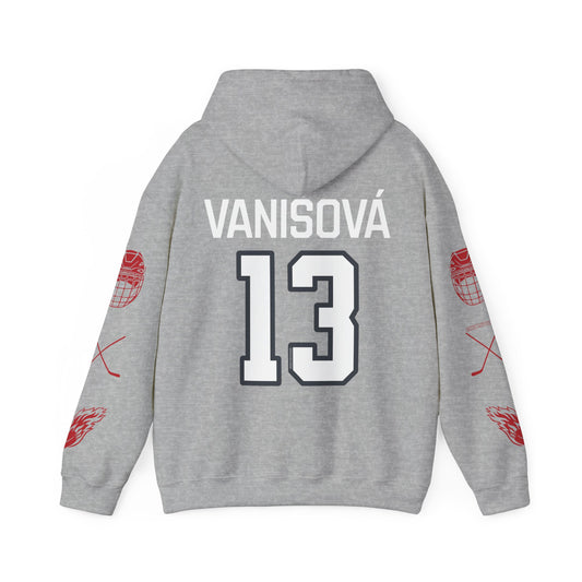 Tereza Vanisova 13 Charge Hockey Heavy Hoodie