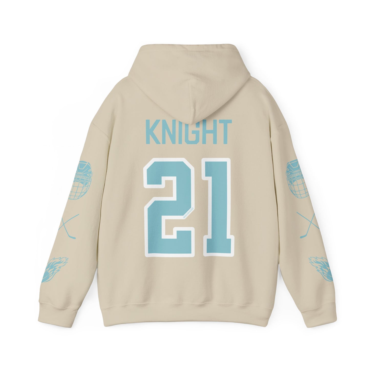 Hilary Knight 21 Heavy Fleet Hoodie