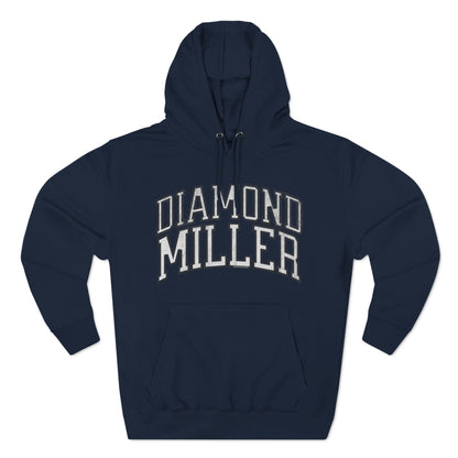 Diamond Miller Lynx Vintage Print Premium Hoodie