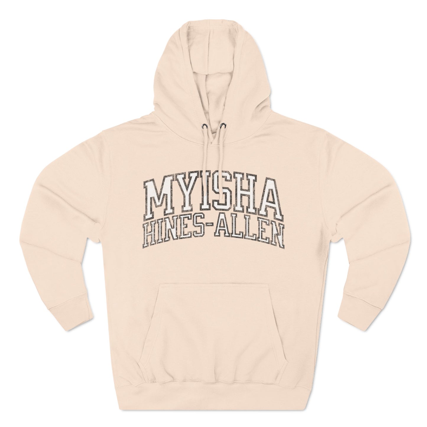 Myisha Hines-Allen Lynx Vintage Print Premium Hoodie