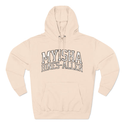 Myisha Hines-Allen Lynx Vintage Print Premium Hoodie